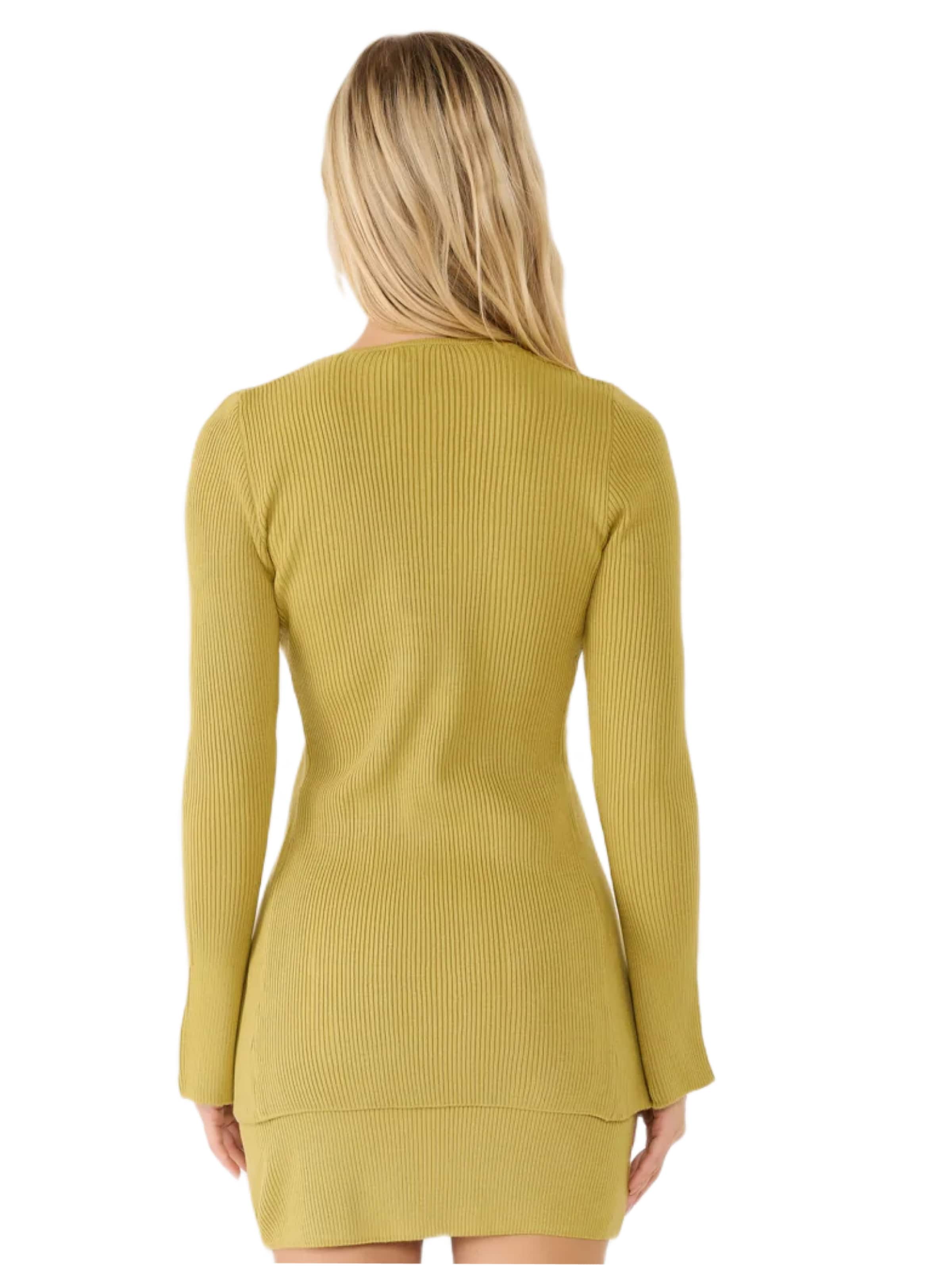 Pull-over No Matter What en jaune