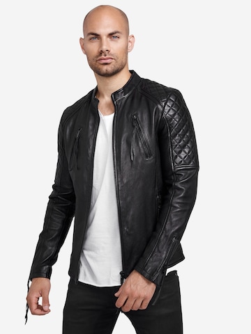 trueprodigy Between-Season Jacket ' Franky ' in Black: front