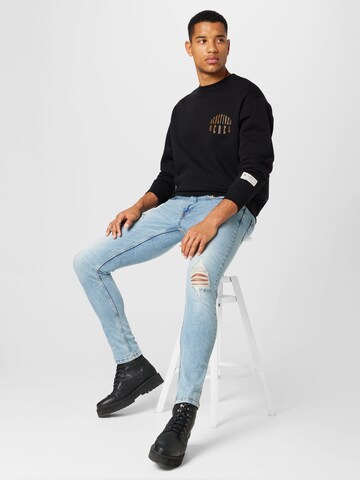 Redefined Rebel Sweatshirt 'Younes' i svart