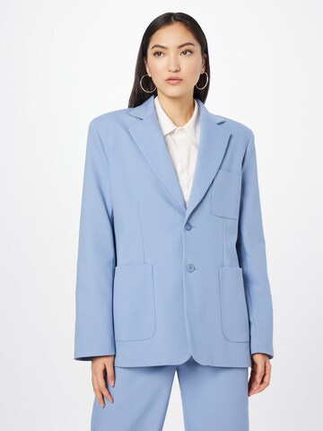 RÆRE by Lorena Rae Blazer 'Amalia' in Blau: predná strana