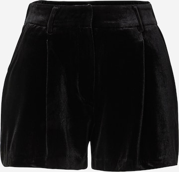 Regular Pantaloni de la Tally Weijl pe negru: față