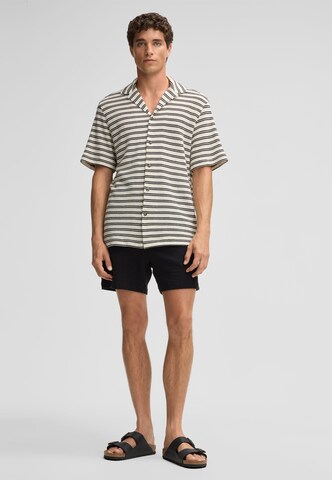 STRELLSON Regular Fit Hemd 'Cliro' in Schwarz