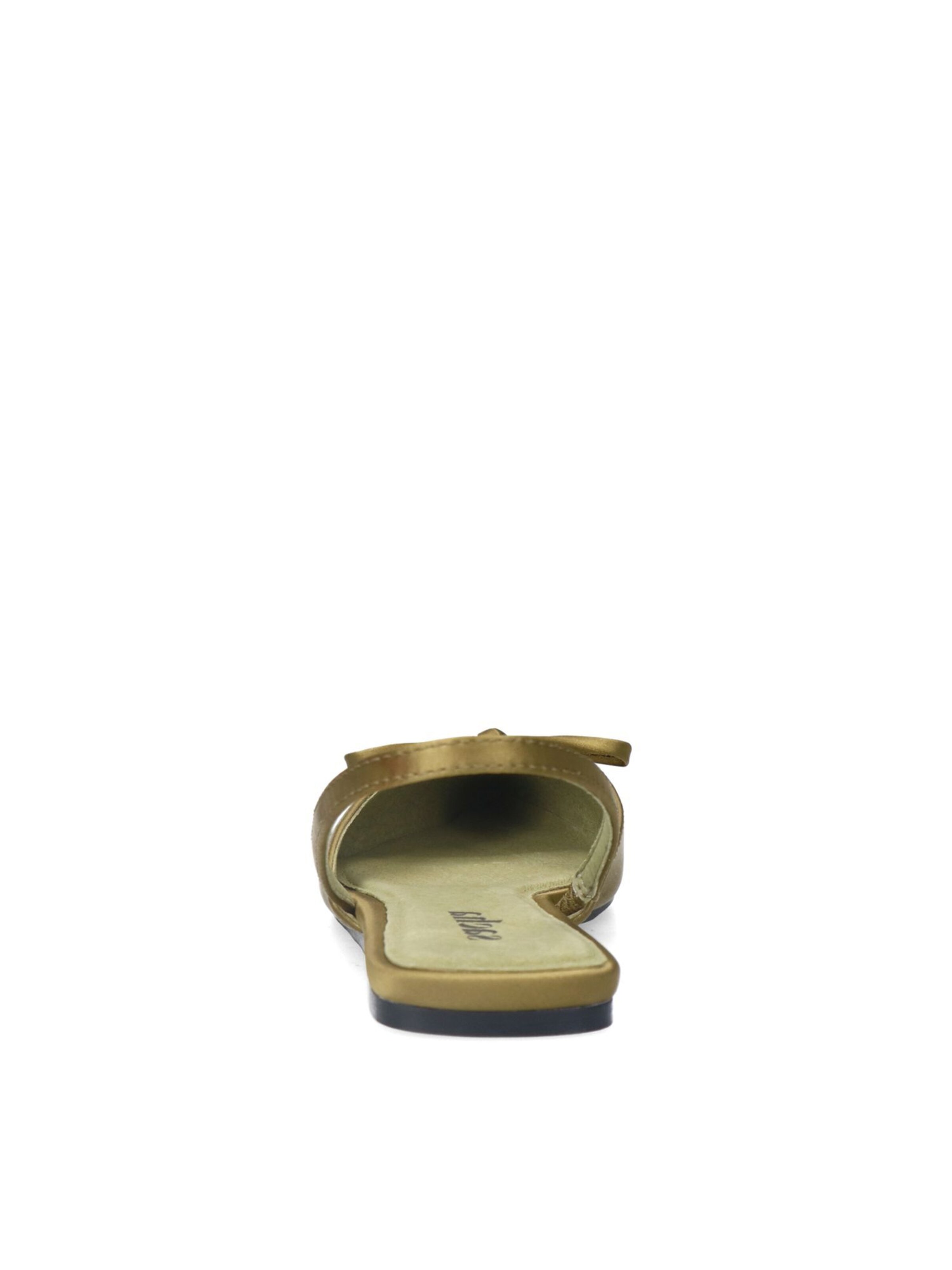 Escarpins à bride arrière SACHA en vert