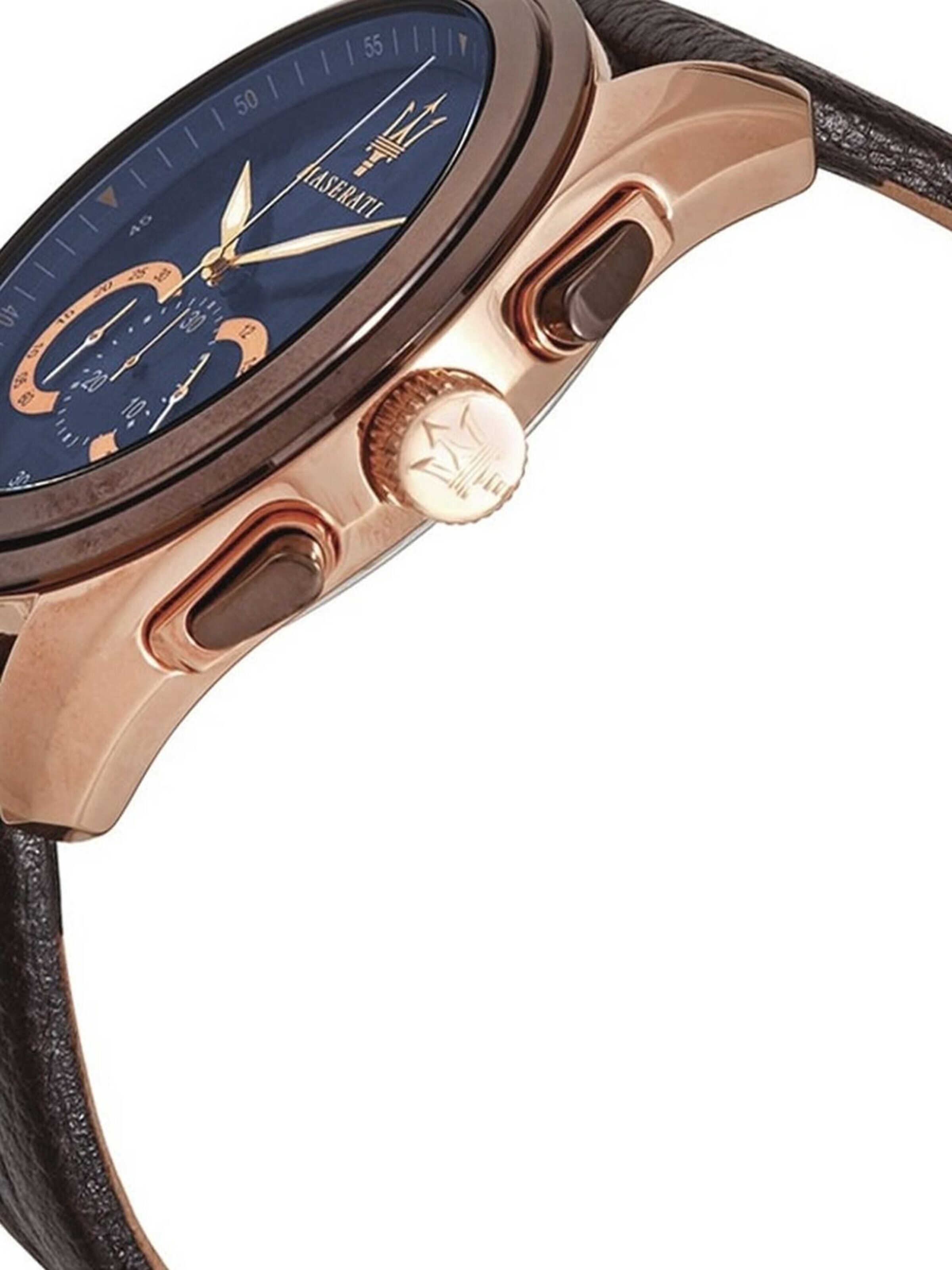 Maserati - Reloj analógico en marrón