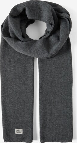 11 Project Scarf 'FABIAO' in Grey: front