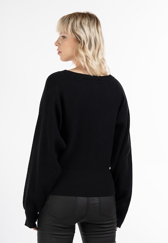 myMo ROCKS Sweater 'Nolie' in Black