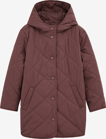 WE Fashion Pitkä takki värissä lila: etupuoli