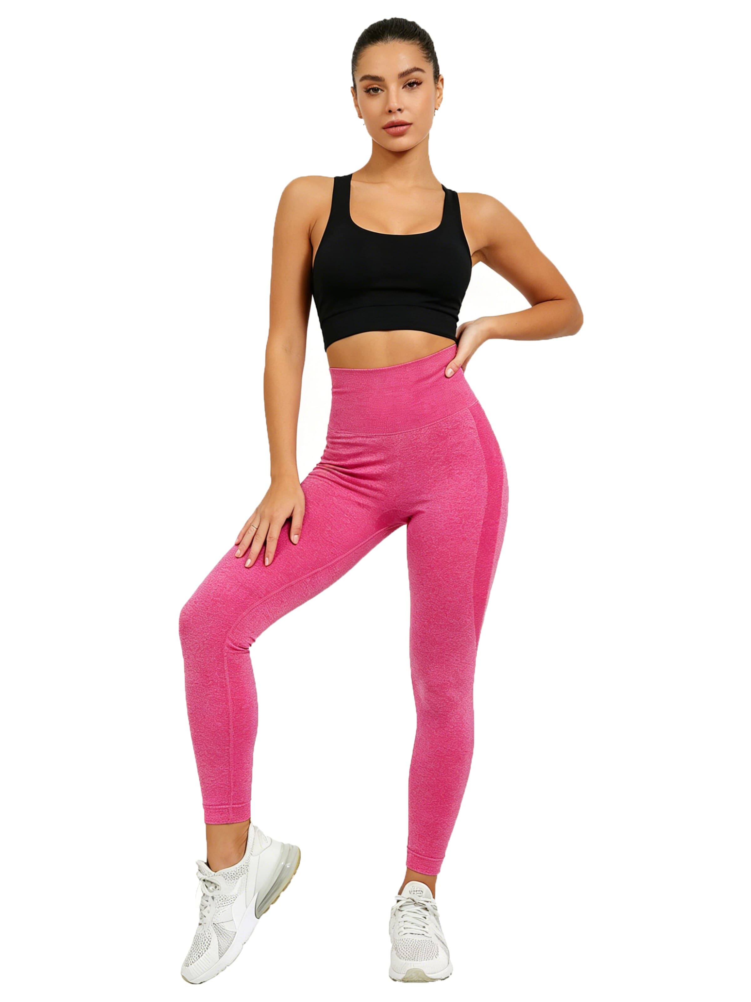 KoJooin Workout Pants in Pink: front