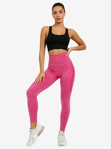 KoJooin Workout Pants in Pink: front
