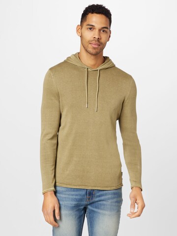 Only & SonsSweater majica 'GARSON' - zelena boja: prednji dio