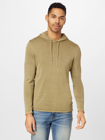Only & Sons Sweatshirt 'GARSON' in Green: front
