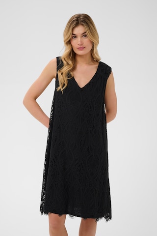 Robe 'CRDith' Cream en noir : devant