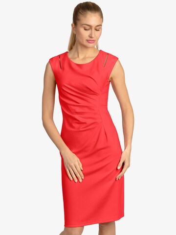 APART Sheath Dress in Red: front