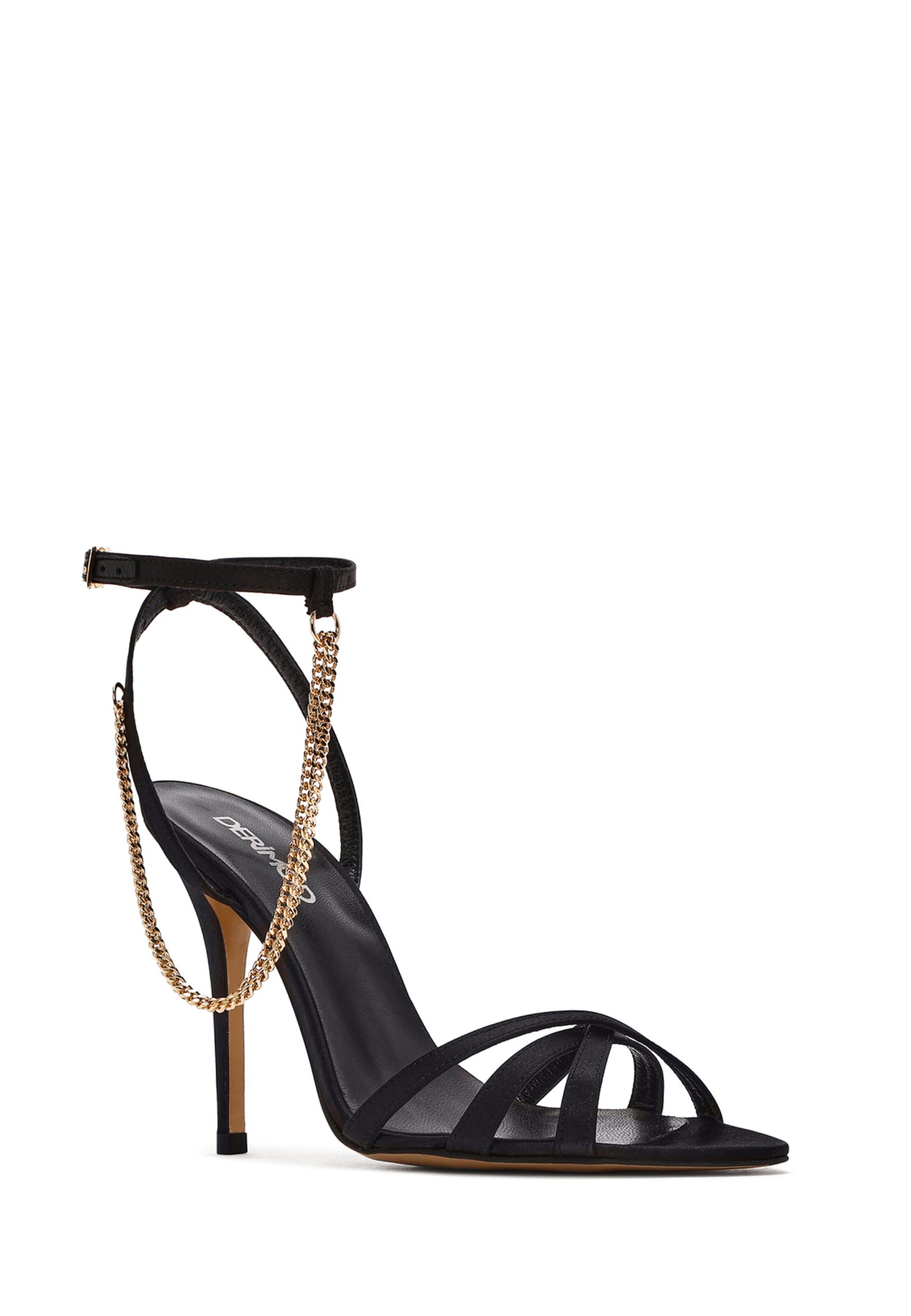 Derimod Strap sandal in Black