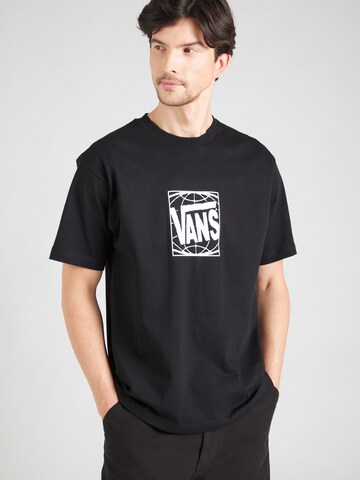 VANS Μπλουζάκι σε μαύρο: μπροστά
