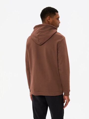 VAUDE Sports sweatshirt 'Manukau' in Brown