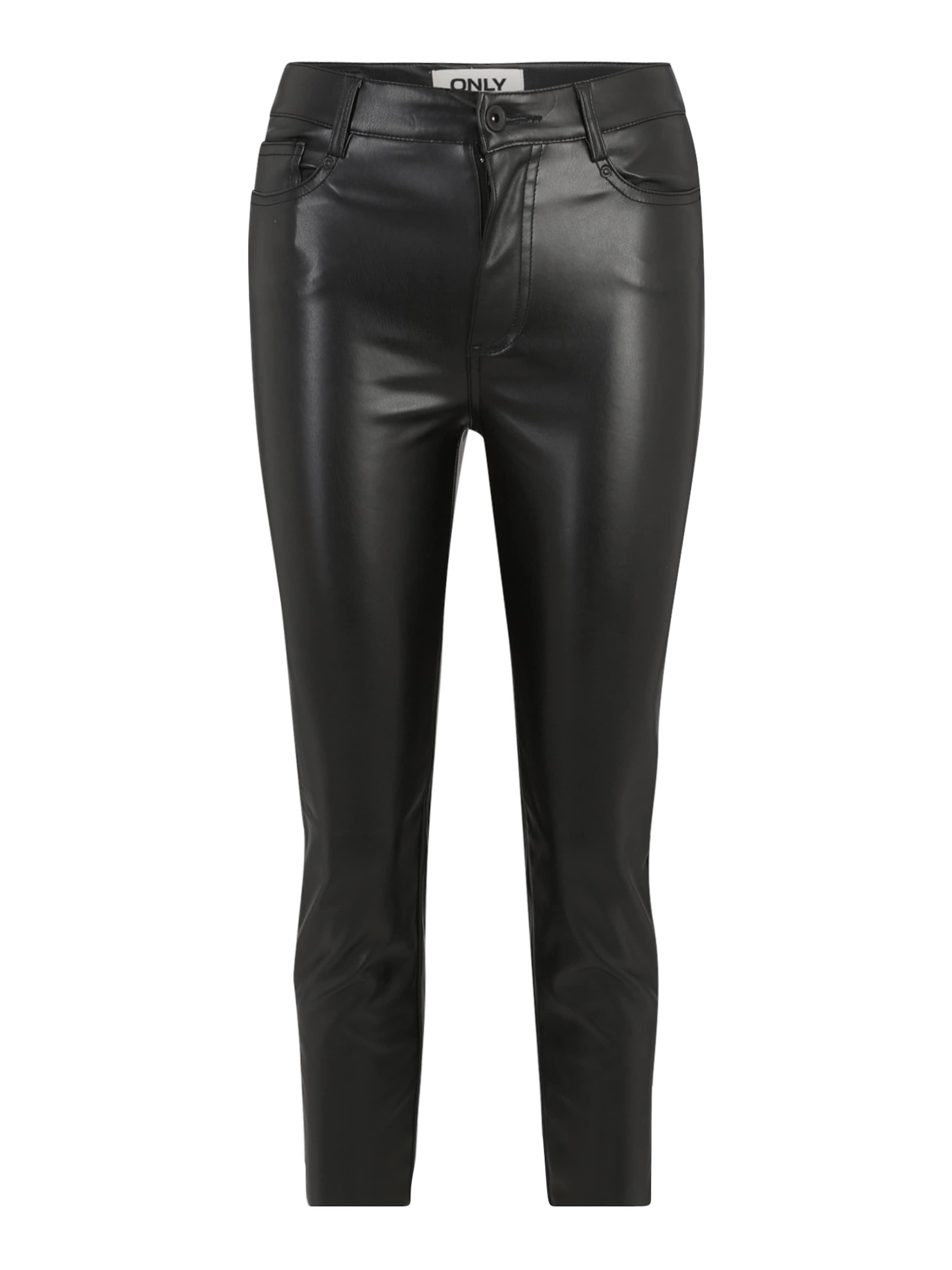 Only Petite Slimfit Byxa i svart: framsida