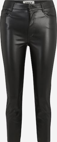 melns Only Petite Piegulošs Bikses: no priekšpuses