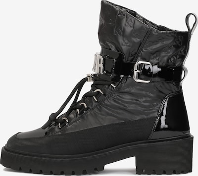 Kazar Snørestøvler i sort, Produktvisning