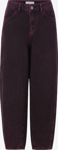 Rich & RoyalLoosefit Traperice - crvena boja: prednji dio