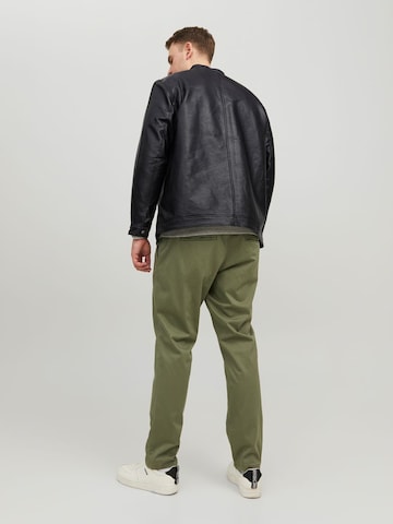 juoda Jack & Jones Plus Demisezoninė striukė