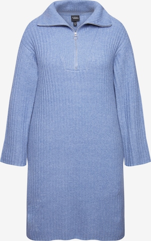 Ulla Popken Dress in Blue: front