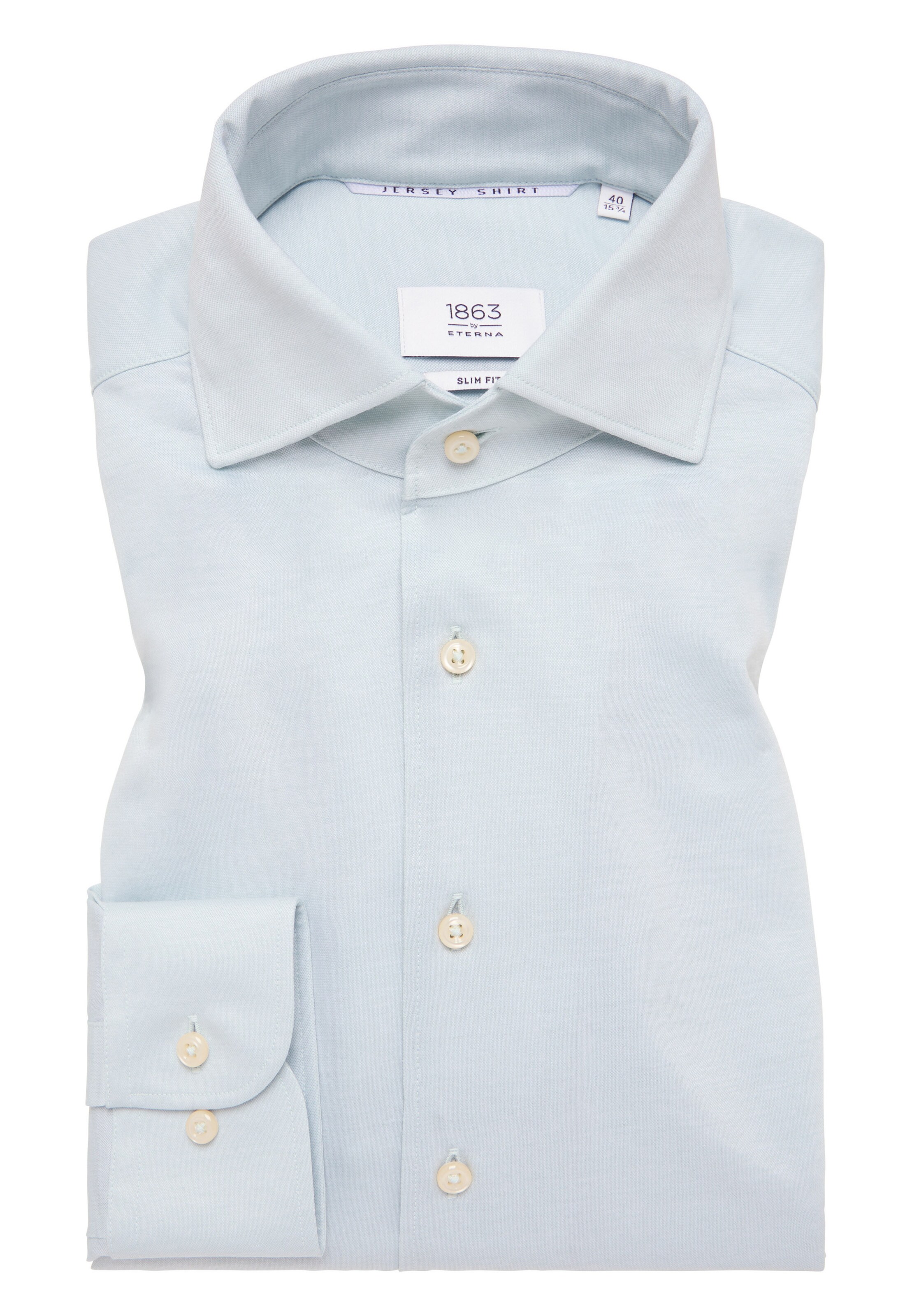 ETERNA Slim fit Overhemd in Groen