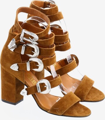 Paris Texas Sandals & High-Heeled Sandals in 36 in Brown: front