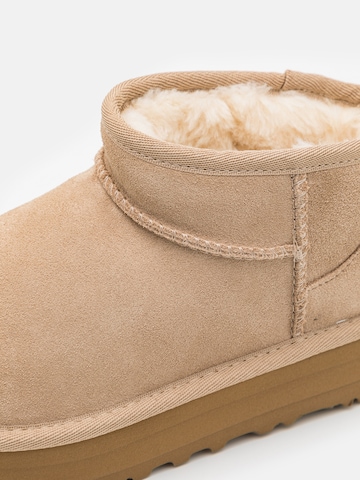 UGG Škornji 'CLASSIC ULTRA MINI' | bež barva