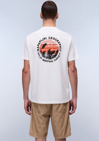 NAPAPIJRI T-Shirt 'VIGNONI' in Weiß: Vorderseite