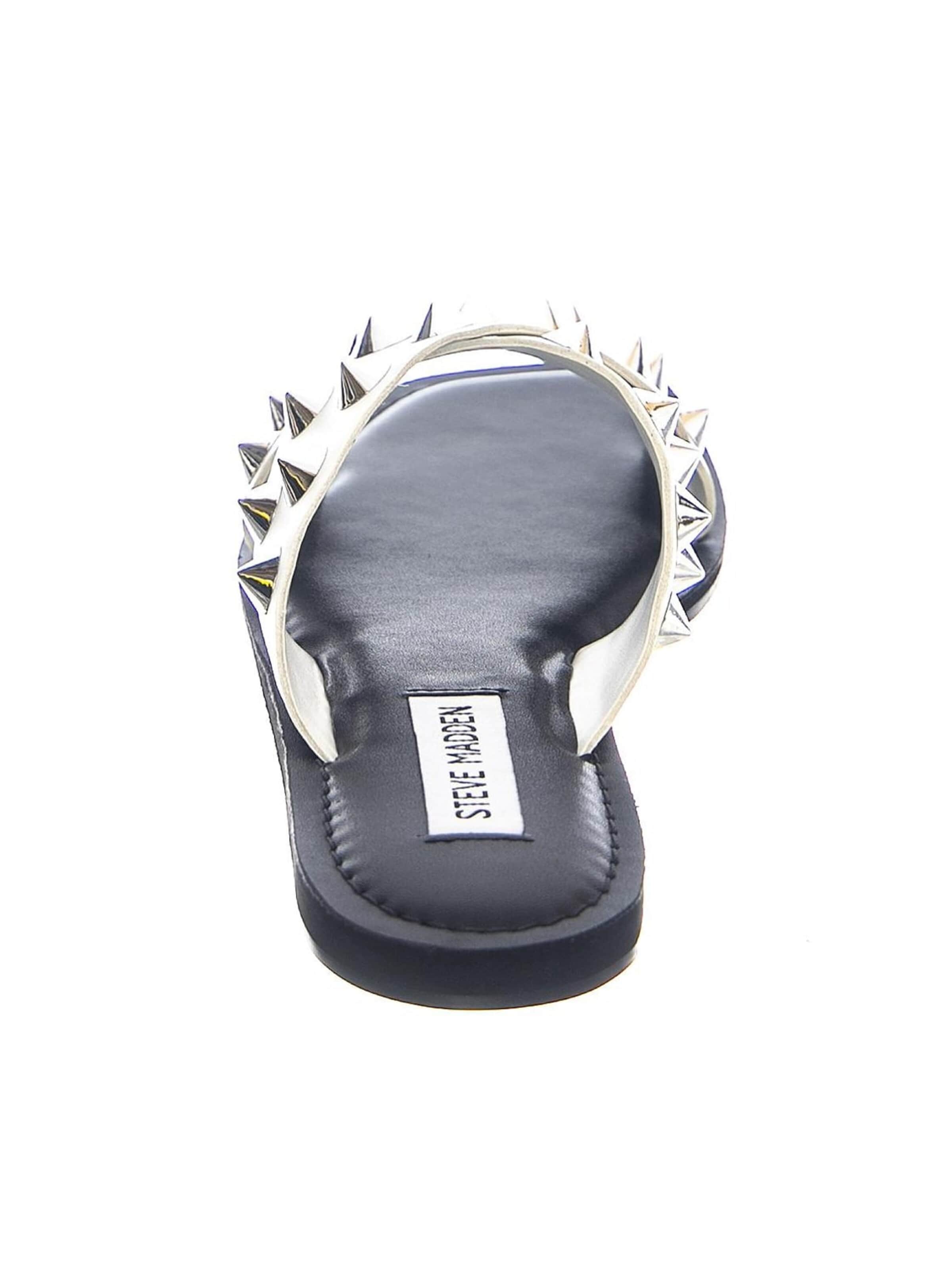 STEVE MADDEN Sandały 'Spikey' w kolorze biały
