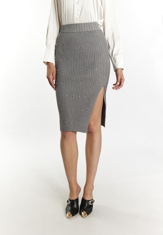 faina Skirt in Grey: front