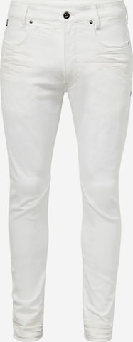 G-Star RAW Slimfit Jeans 'D-Staq' in Weiß: predná strana