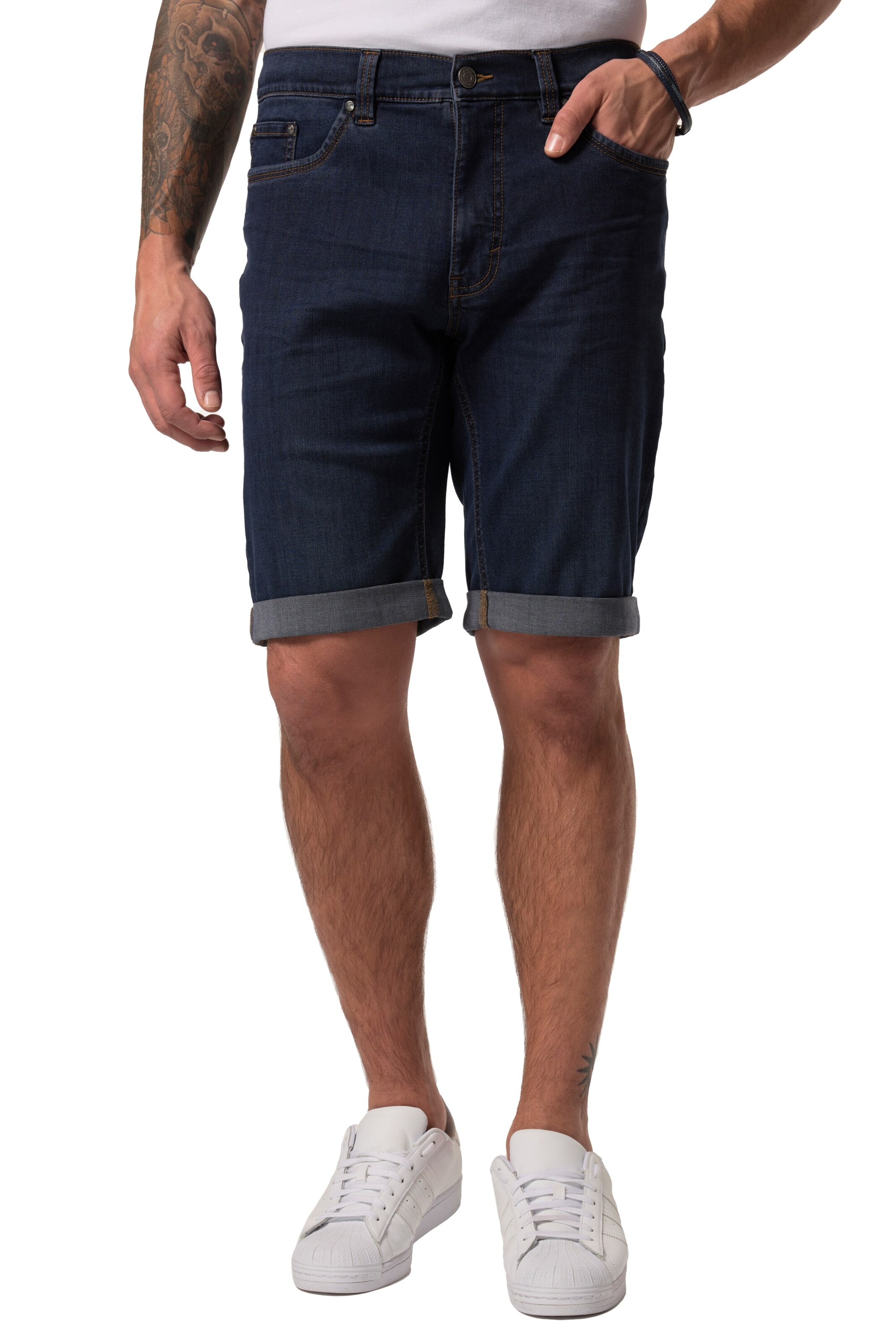 JP1880 Regular Jeans 'Bermuda' in Blue: front