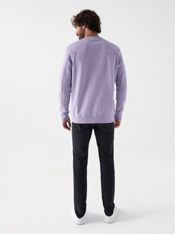 Salsa Jeans Sweatshirt in Purple