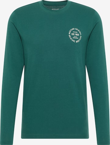 MUSTANG Shirt in Green: front