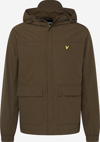 Lyle & Scott Демисезонная куртка в Зеленый: спереди