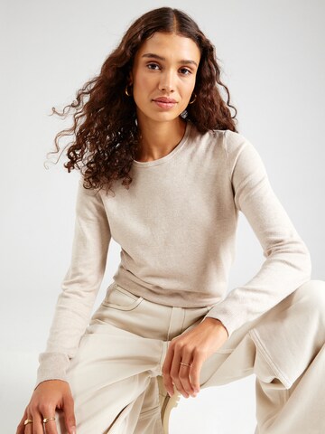ONLY Sweater 'ONLVENICE LIFE' in Grey: front