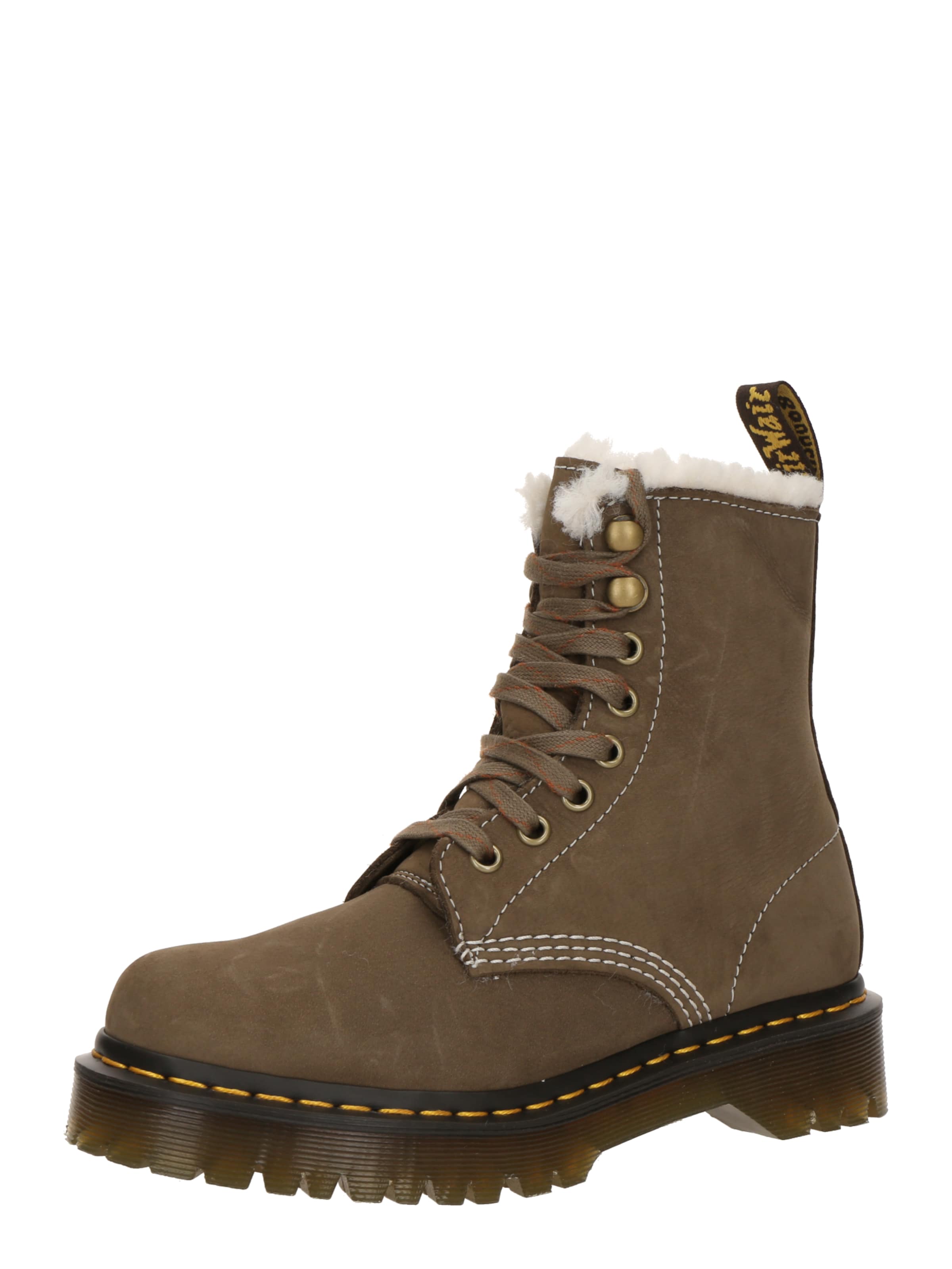 Dr. Martens Ботинки на шнуровке 'Pascal Bex' в Зеленый: спереди