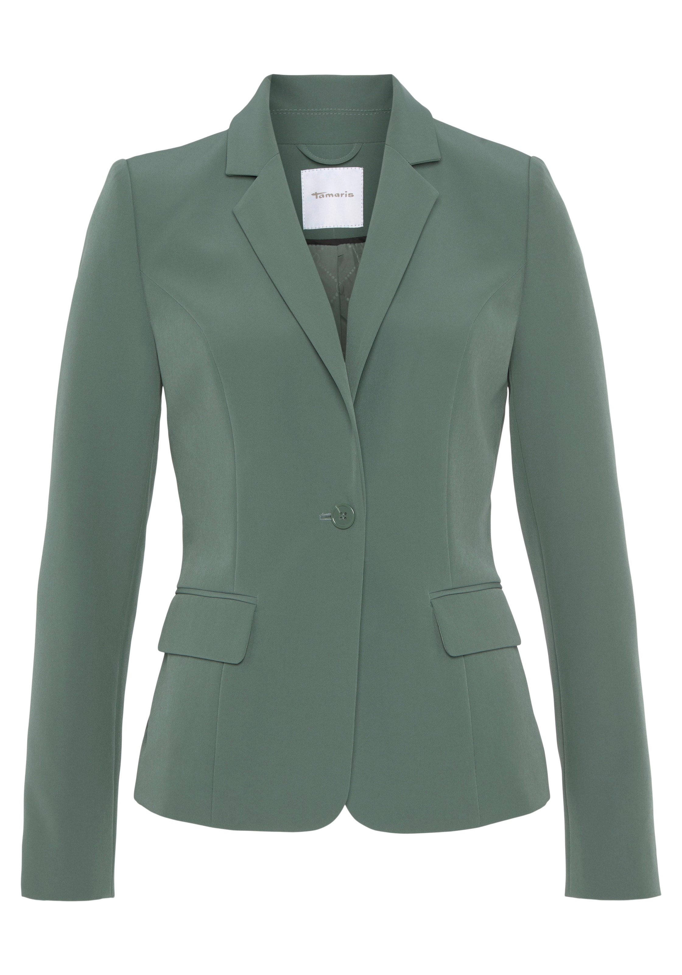 Tamaris Blazer 'Otto' in Grün: Vorderseite