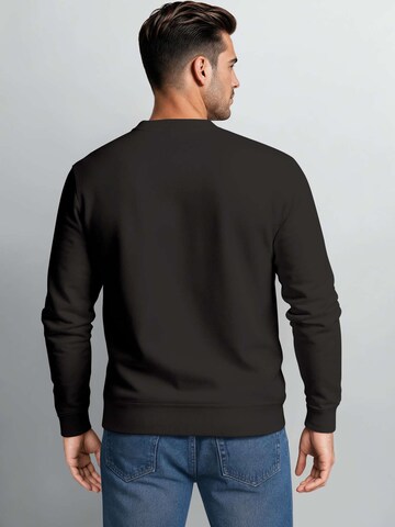 Neverless Sweatshirt 'Kompass' in Black