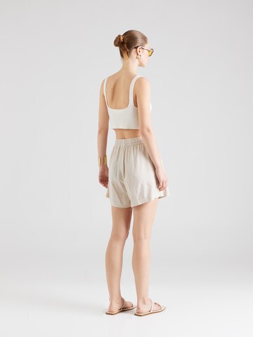 VERO MODA Loose fit Trousers 'Linn' in Beige