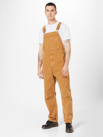 LEVI'S ® Loose fit Dungaree jeans 'RT Overall' in Brown: front