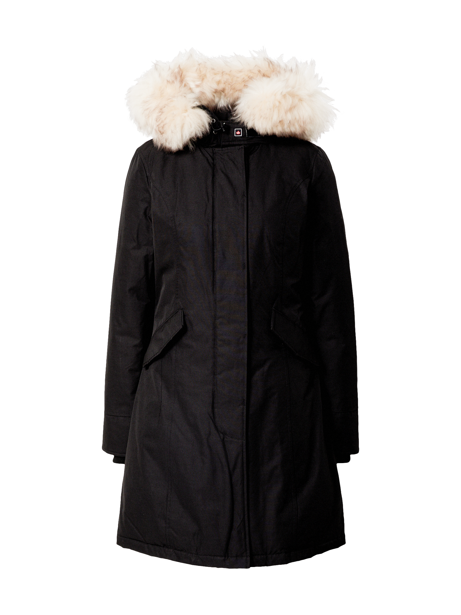 Donna fnu6O Canadian Classics Parka invernale GIACCA DONNA FUNDYBAY in Nero 