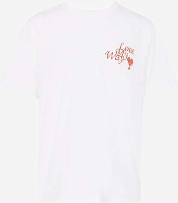 AllSaints Shirt 'DIRECTION' in Wit: voorkant