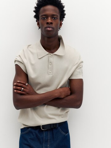 Pull&Bear Sweter w kolorze beżowy: przód