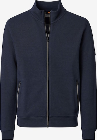 redmond Zip-Up Hoodie 'Basic' in Blue: front