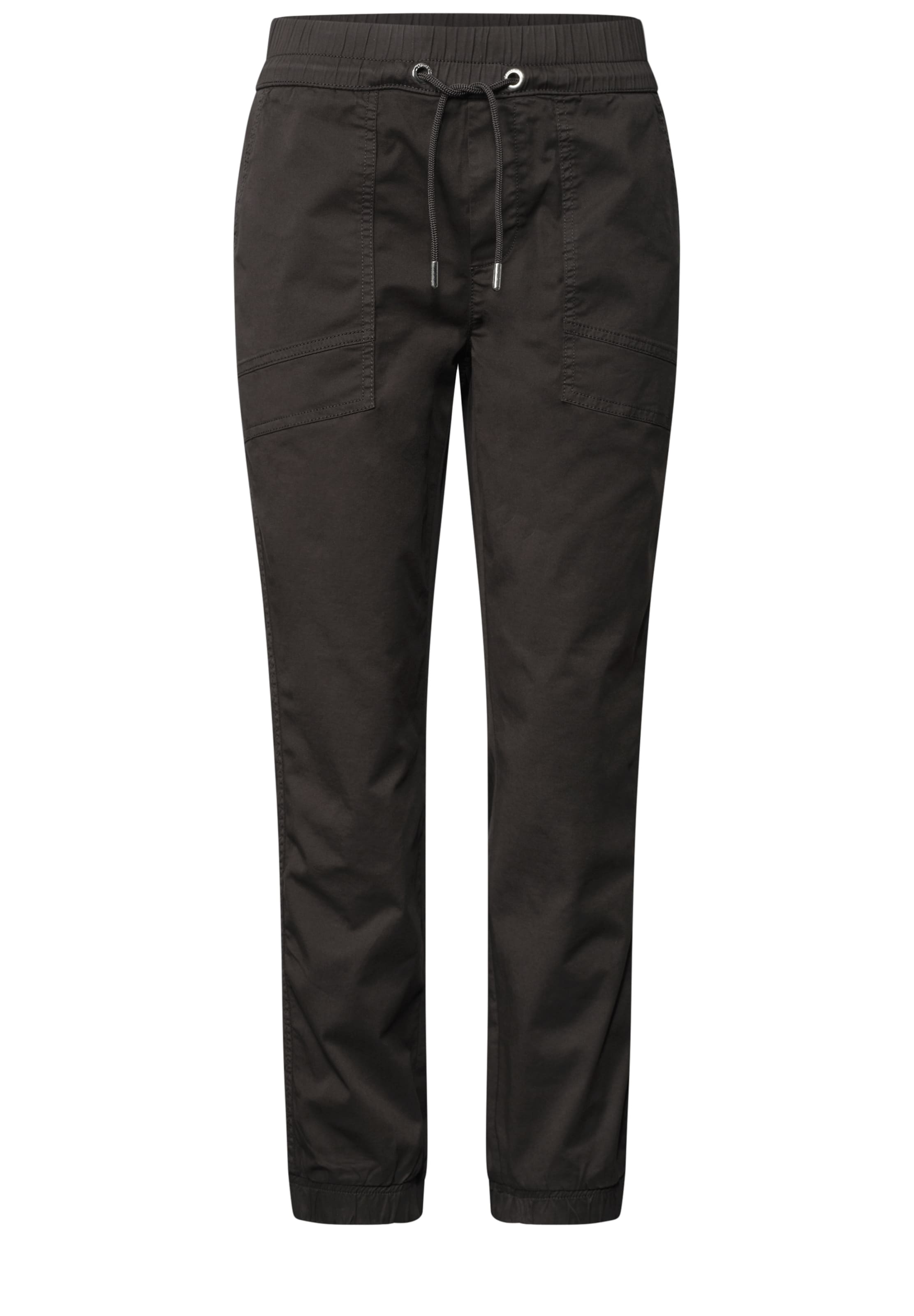 STREET ONE Loose fit Pants in Brown: front