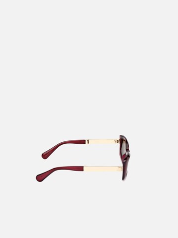 MAX&Co. Sunglasses 'Max &co MO0144 Shiny light blue 55/17/140 Women Sunglasses' in Red