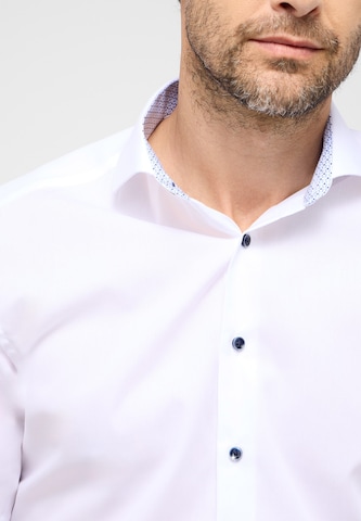 ETERNA Regular fit Button Up Shirt in White